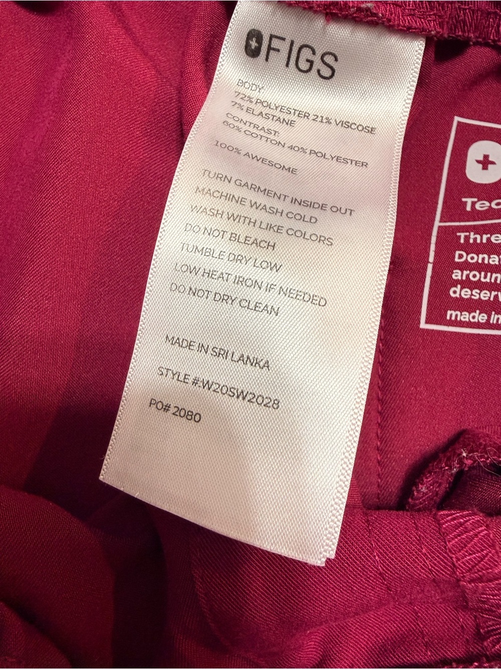Figs Scrub Pants - Picture 5 of 5